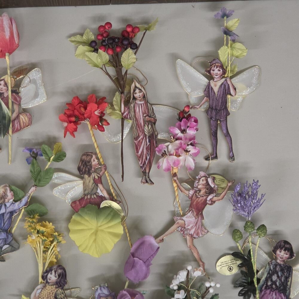 Bradford Editions Flower Fairies Complete 36 Ornament Collection w/ COAs 2000 - Picture 5 of 12